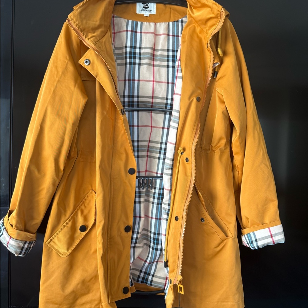 Elegant Mustard Trench Coat for Women